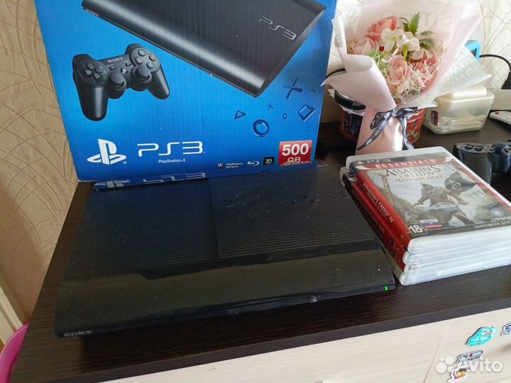 Sony playstation 3 super slim 500gb прошитая