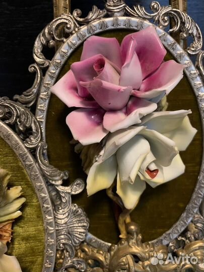 Настенное пано-фарфоровая картина Италия