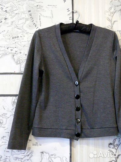 Кардиган темно-серый (S)