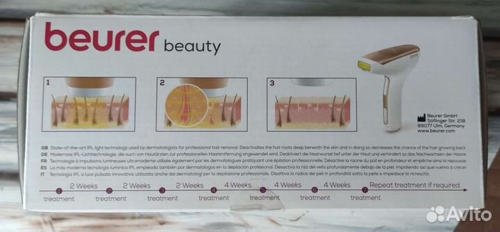 Прибор световой эпиляции