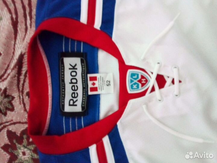 Игровой свитер ска от Reebok