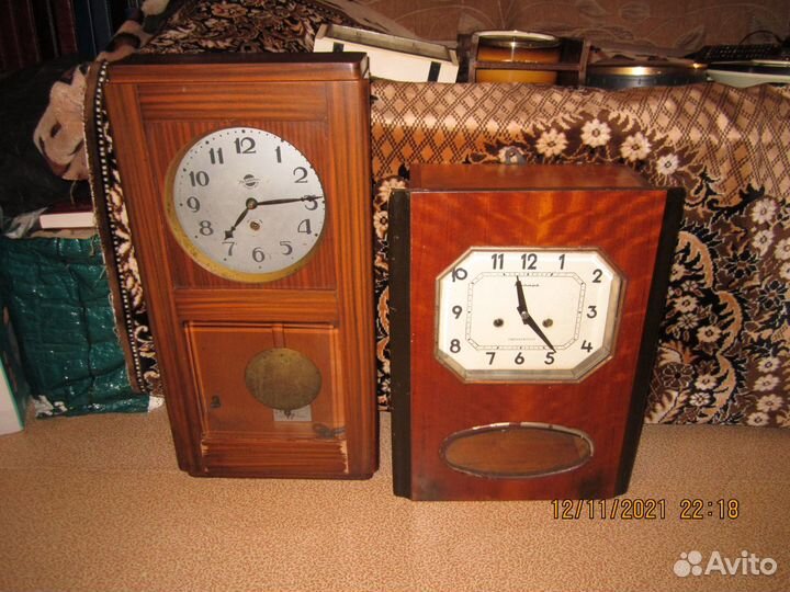 Часы настенные очз, Янтарь и другие