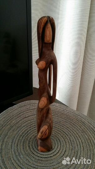 Статуэтка железное эбеновое дерево