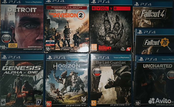 Игры для Sony PS4
