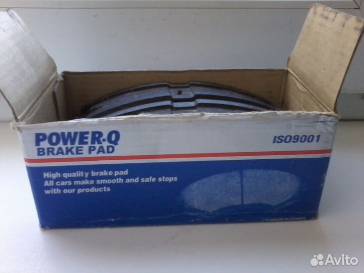 Колодки передние тормозные для Дэу Нексии