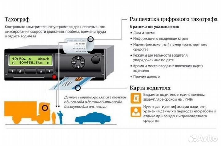 Подключение тахографа паз