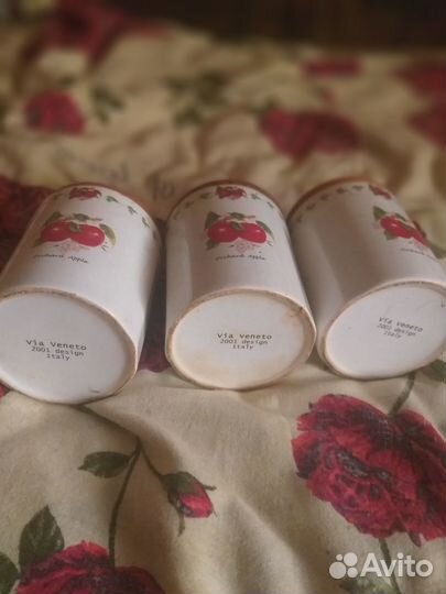 Емкости для специй, сыпучих продуктов, 3 шт