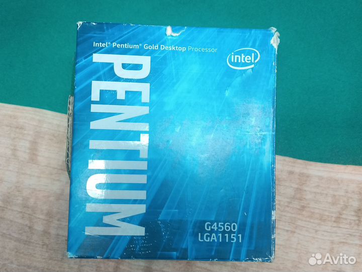 Процессор Intel Pentium g4560, кулер (LGA1151)