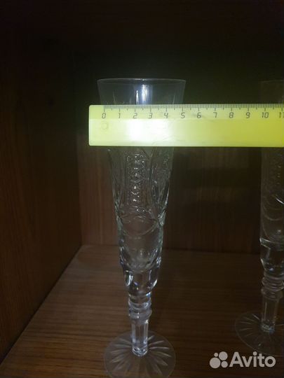 Фужеры для шампанского хрусталь СССР