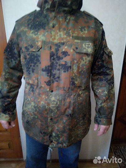 Парка Бундесвер Флектарн б/у 56-58р,рост175-180см