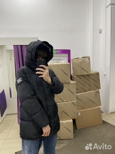 Пуховик burberry