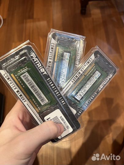Оперативная память DDR3 для ноутбука 2 gb