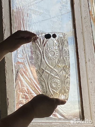 Ваза хрустальная СССР