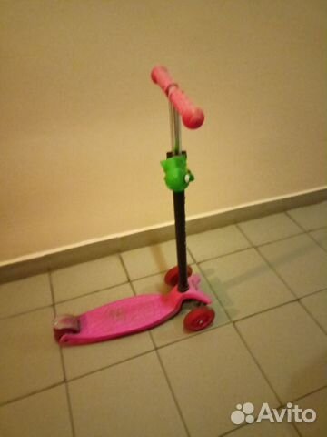 Самокат детский трехколесный
