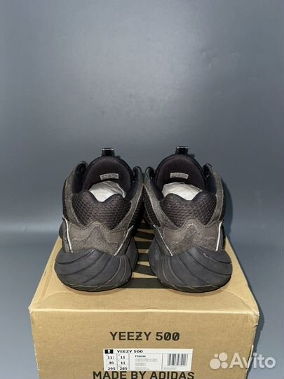 Кроссовки Adidas Yeezy 500 Black оригинал