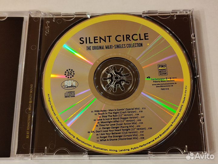 Cd Silent Circle - Original Maxi-Singles Collectio