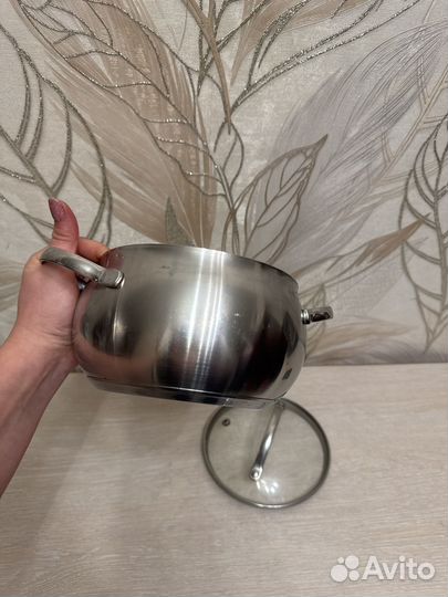 Кастрюля Regent нержавейка индукция 2 литра