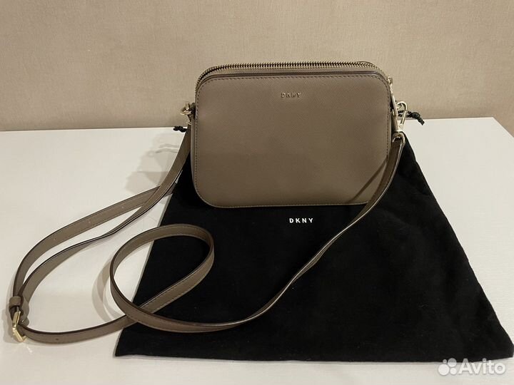 Сумка натуральная кожа, Dkny