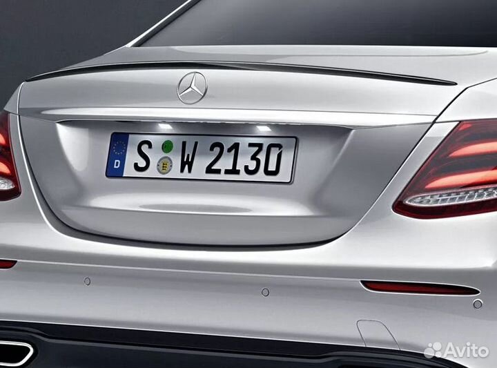 Спойлер на мерседес w213 5.3