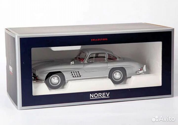 Mercedes-Benz 300 SL 1954 Silver 1/18 Norev