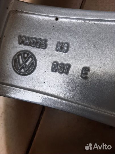 Фирменные диски volkswagen производства Италии