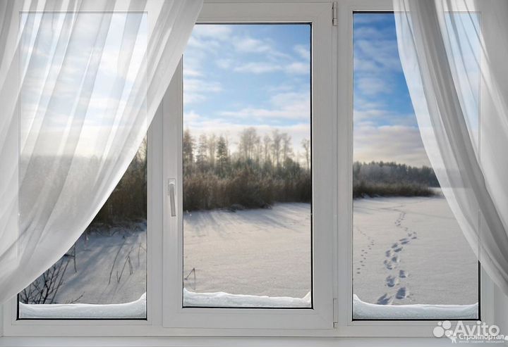 Окна пластиковые с обшивкой