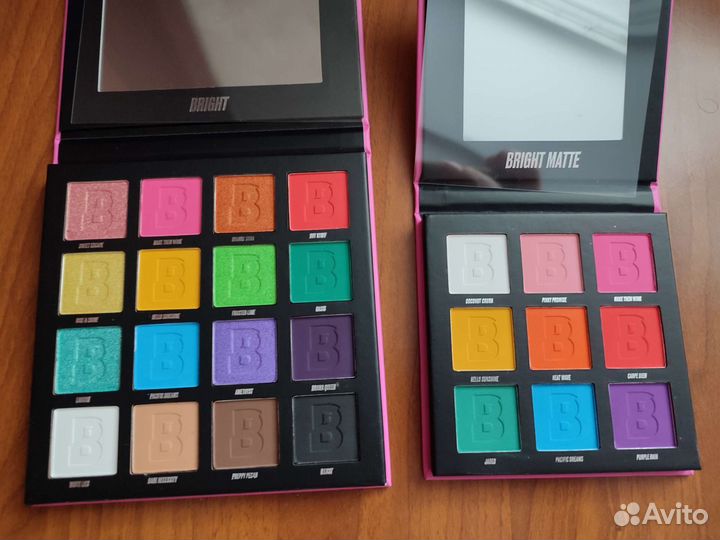 Палитра теней Colourpop, beauty bay, nyx