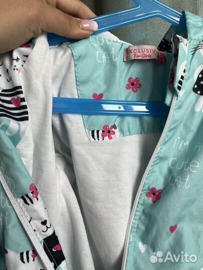 Ветровка на девочку, 104 см, Турция