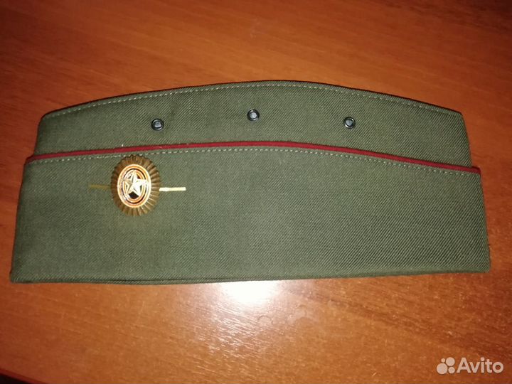 Пилотка новая военная с кокардой