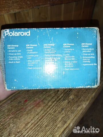 Фотоаппарат polaroid 636