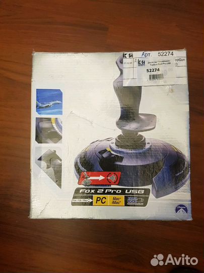 Джойстик ThrustMaster Top Gun Fox 2 Pro USB