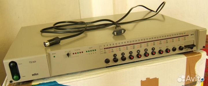 Braun TS 501 тюнер в отл/раб сост-е 1980 Германия