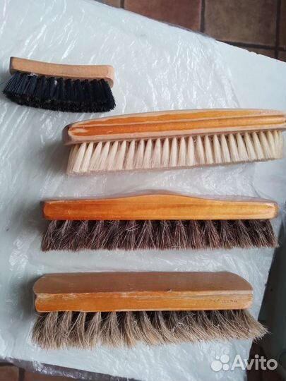 Щётки для обуви, 3 шт
