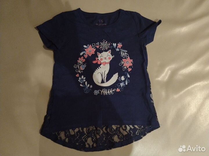 Футболка для девочки 110
