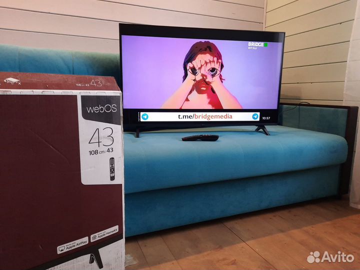 Телевизор Lg SMART tv 43 8я серия