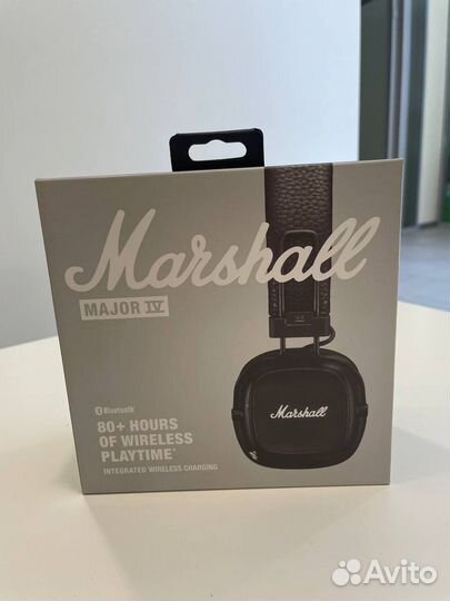 Беспроводные наушники Marshall Major IV black