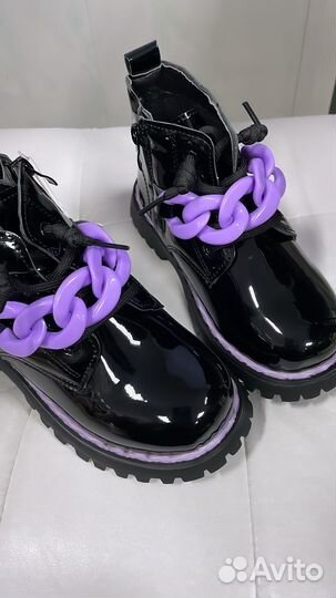 Детские ботинки новые для девочки, размер 30