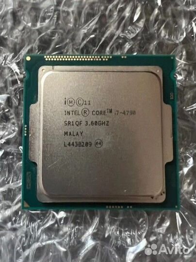 Проц i7 4790 3,6ггц -4ггц в турбо 4 ядра-8 потоков