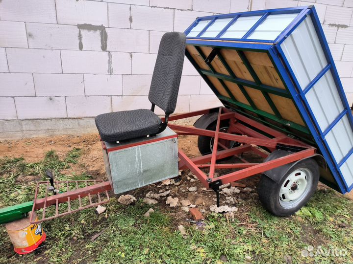 Прицеп для мотоблока самодельный
