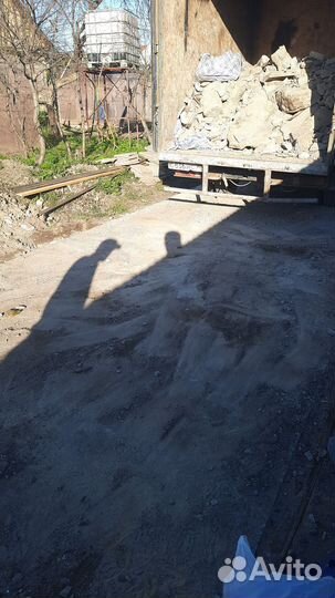 Вывоз строительного мусора газель