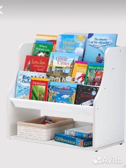 Книжная полка стеллаж монтессори