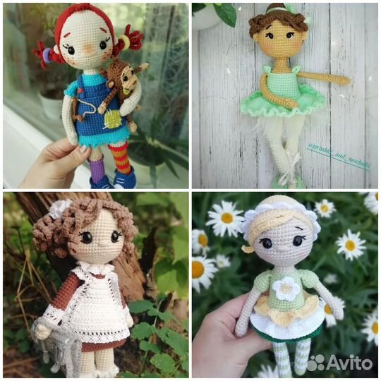 Игрушки вязанные ручной работы