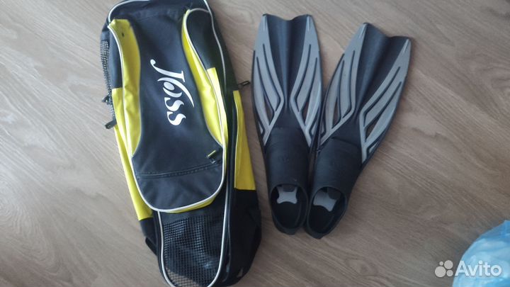 Ласты для плавания с сумкой