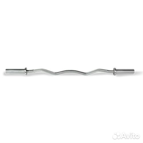 Гриф олимпийский W-образный Bronze Gym