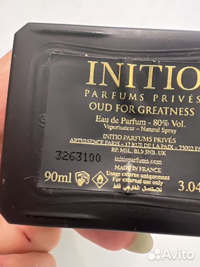 Initio oud for greatness оригинал