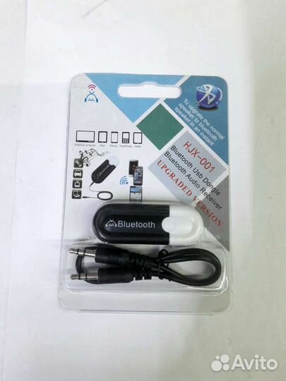 Bluetooth AUX адаптер, USB, 2 в 1
