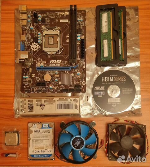 Комплект Мат.плата/процессор/память