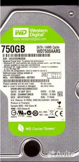 Hdd 750gb 3.5