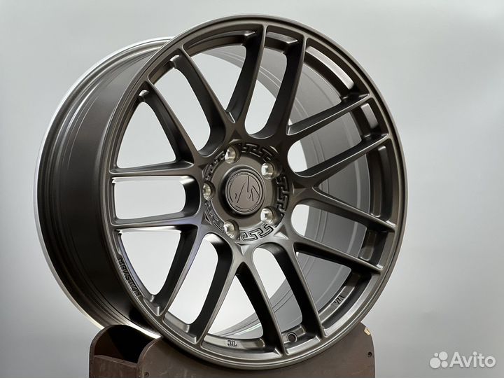 Диски новые R19 разноширокие 5x112 графит