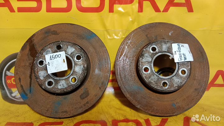 Передние тормозные диски ford focus 2 рестайлинг